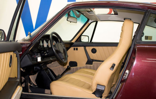1983 RUBY RED METALLIC Porsche 911 Coupe