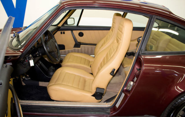 1983 RUBY RED METALLIC Porsche 911 Coupe