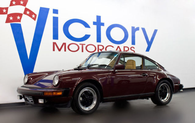 1983 RUBY RED METALLIC Porsche 911 Coupe