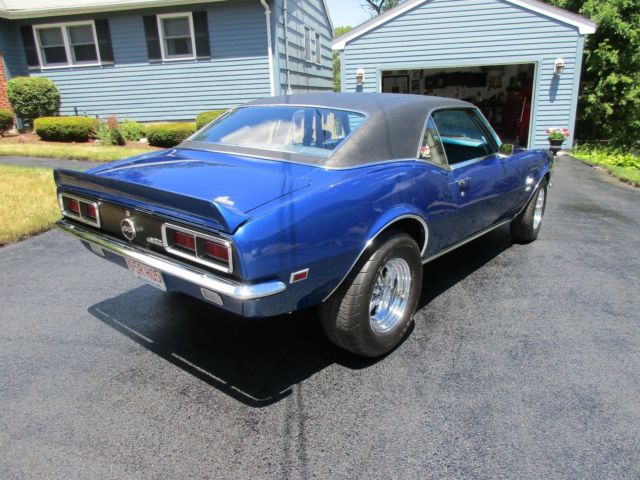 1968 Blue Chevrolet Camaro Coupe