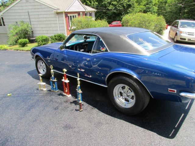 1968 Blue Chevrolet Camaro Coupe