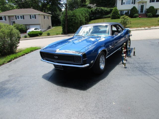 1968 Blue Chevrolet Camaro Coupe