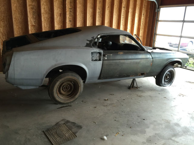 1969 Green Ford Mustang