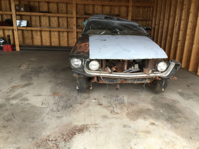 1969 Green Ford Mustang