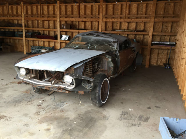 1969 Green Ford Mustang