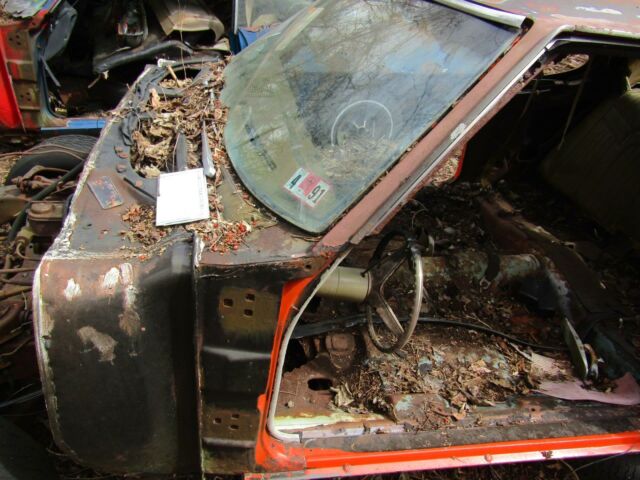 1969 Carousel Red Pontiac GTO Coupe