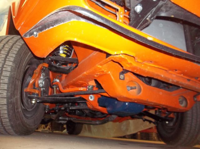 1973 Orange Ford Mustang