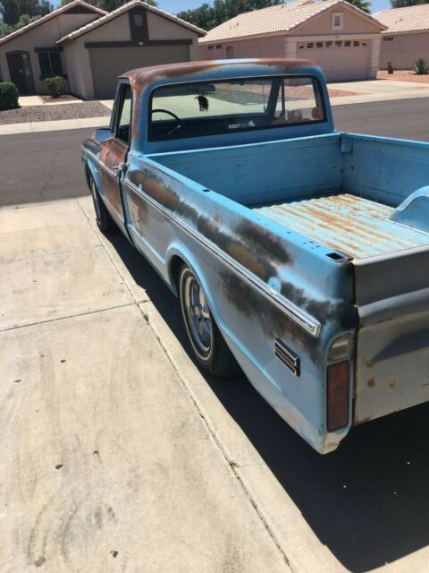 1969 Blue Chevrolet C-10 Standard Cab Pickup