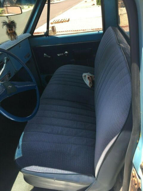 1969 Blue Chevrolet C-10 Standard Cab Pickup