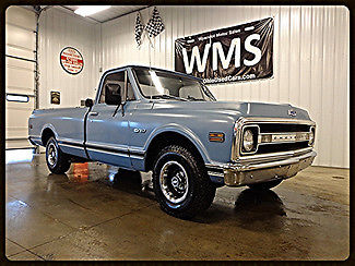 1969 Blue Chevrolet C-10 Pickup Truck