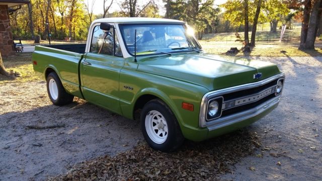 1969 Green Chevrolet C-10