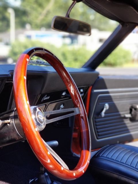 1969 Orange Chevrolet Camaro Coupe