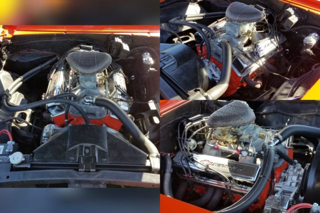 1969 Orange Chevrolet Camaro Coupe