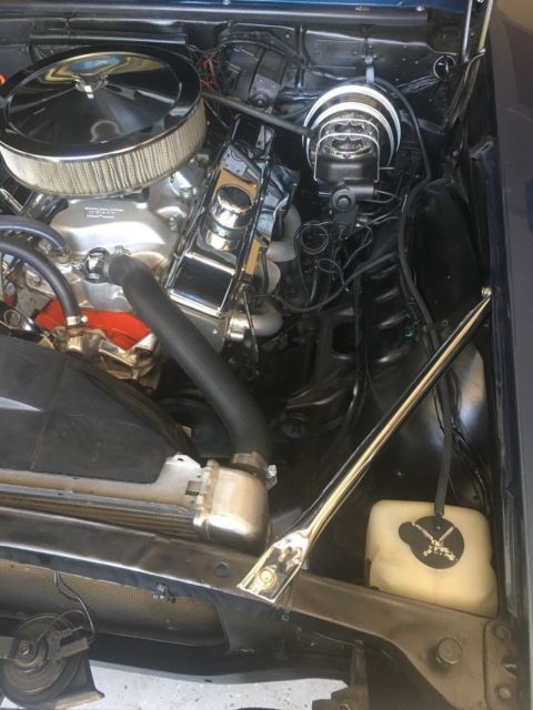 1969 Blue Chevrolet Camaro Convertible