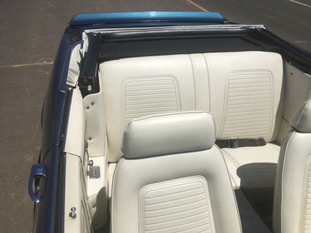 1969 Blue Chevrolet Camaro Convertible