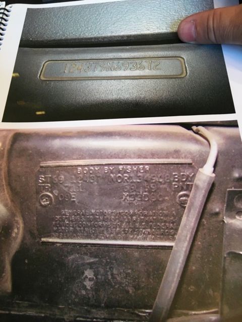 1969 Blue Chevrolet Camaro