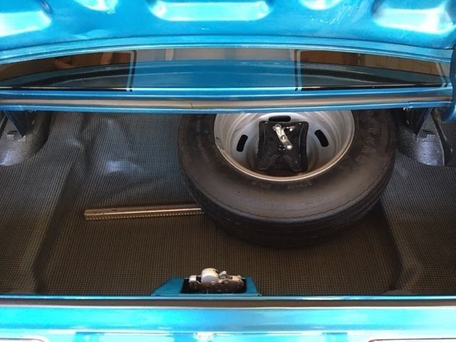 1969 Blue Chevrolet Camaro