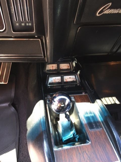 1969 Blue Chevrolet Camaro