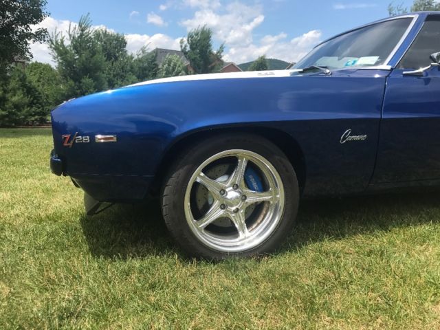 1969 2002 corvette Electron blue Chevrolet Camaro Coupe