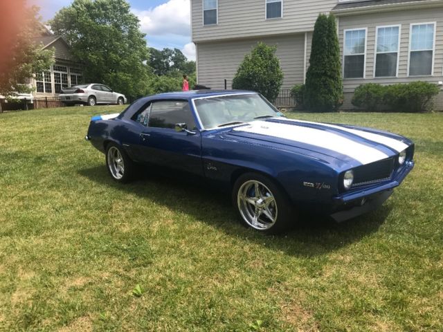 1969 2002 corvette Electron blue Chevrolet Camaro Coupe