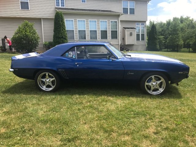 1969 2002 corvette Electron blue Chevrolet Camaro Coupe