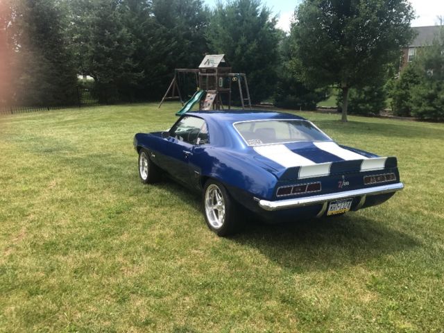 1969 2002 corvette Electron blue Chevrolet Camaro Coupe