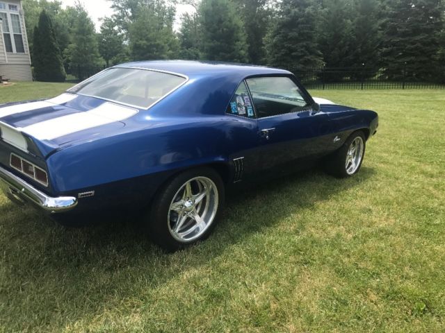 1969 2002 corvette Electron blue Chevrolet Camaro Coupe