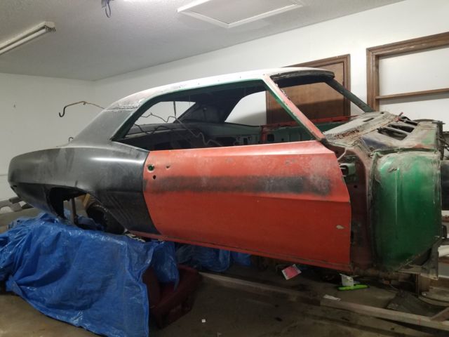 1969 Green Chevrolet Camaro Coupe