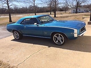 1969 lemans blue Chevrolet Camaro Coupe
