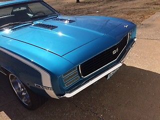 1969 lemans blue Chevrolet Camaro Coupe