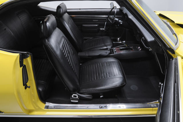 1969 Yellow Chevrolet Camaro Coupe