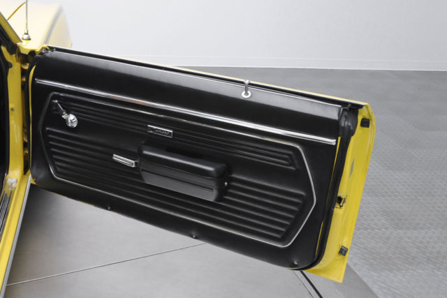 1969 Yellow Chevrolet Camaro Coupe