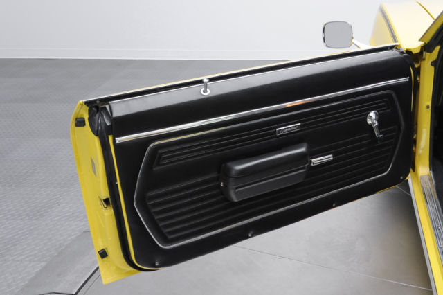 1969 Yellow Chevrolet Camaro Coupe