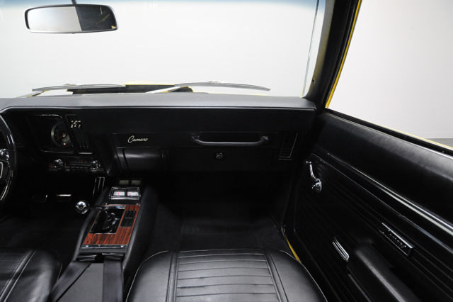 1969 Yellow Chevrolet Camaro Coupe