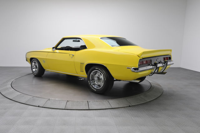 1969 Yellow Chevrolet Camaro Coupe