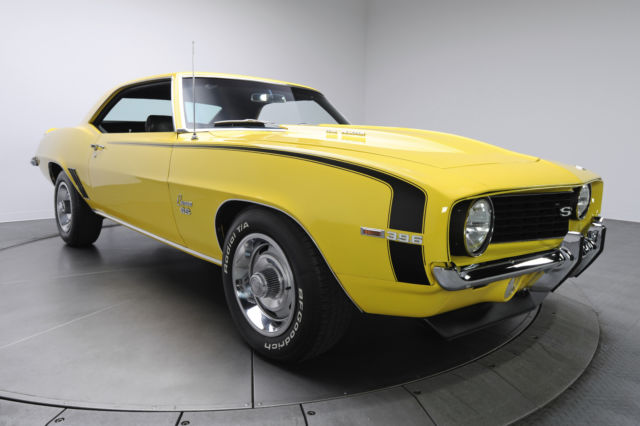 1969 Yellow Chevrolet Camaro Coupe