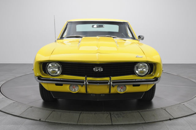 1969 Yellow Chevrolet Camaro Coupe