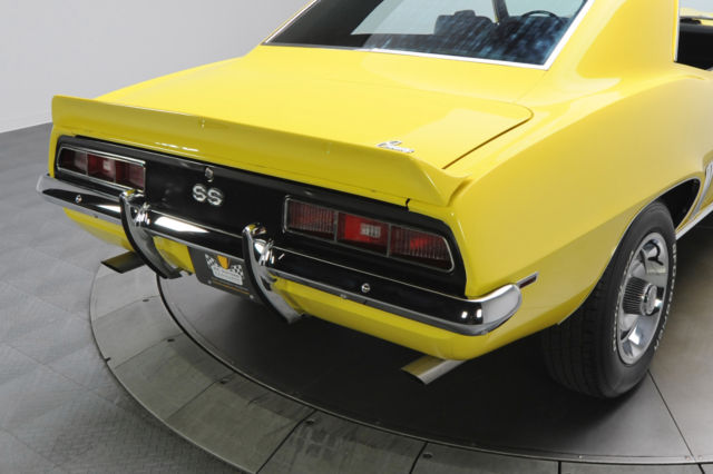 1969 Yellow Chevrolet Camaro Coupe