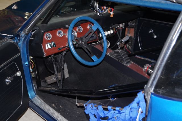 1969 Blue Chevrolet Camaro Coupe