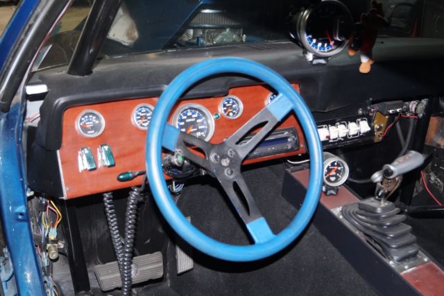 1969 Blue Chevrolet Camaro Coupe