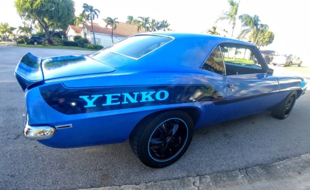 1969 Blue Chevrolet Camaro Coupe