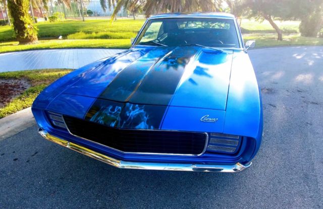 1969 Blue Chevrolet Camaro Coupe