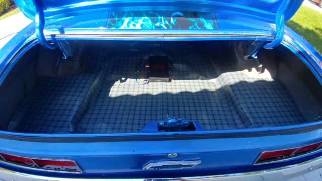 1969 Blue Chevrolet Camaro Coupe