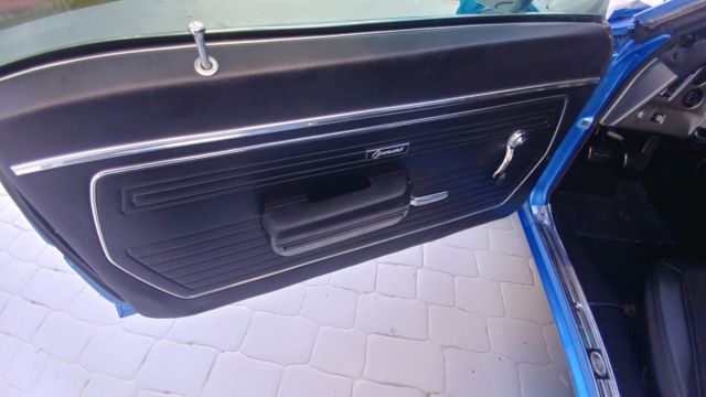 1969 Blue Chevrolet Camaro Coupe