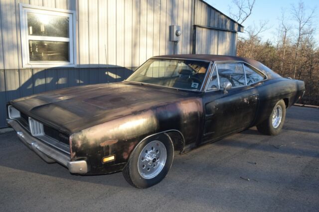 1969 Matte Black Dodge Charger