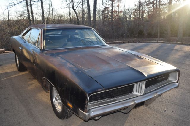 1969 Matte Black Dodge Charger