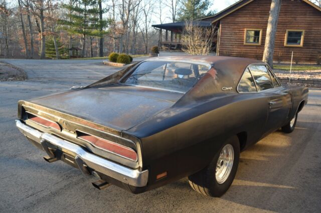 1969 Matte Black Dodge Charger