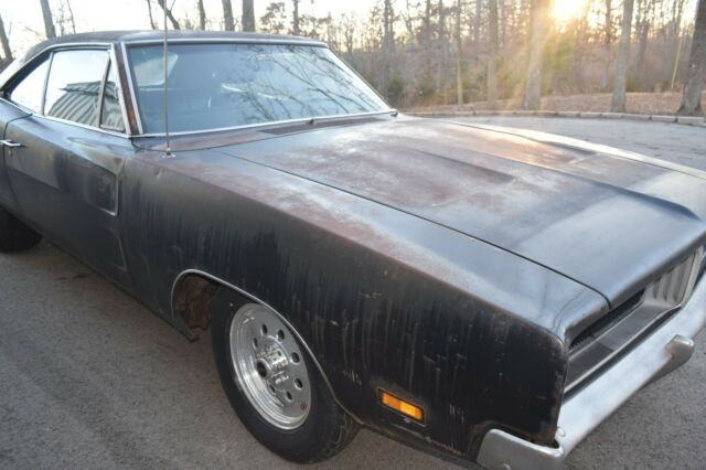 1969 Matte Black Dodge Charger