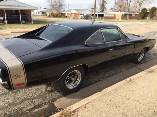 1969 Black Dodge Charger Coupe