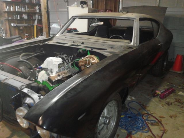 1969 Black Chevrolet Chevelle Coupe